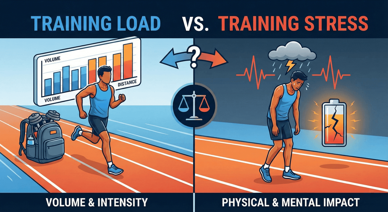 Training Load vs. Training Stress for Runners